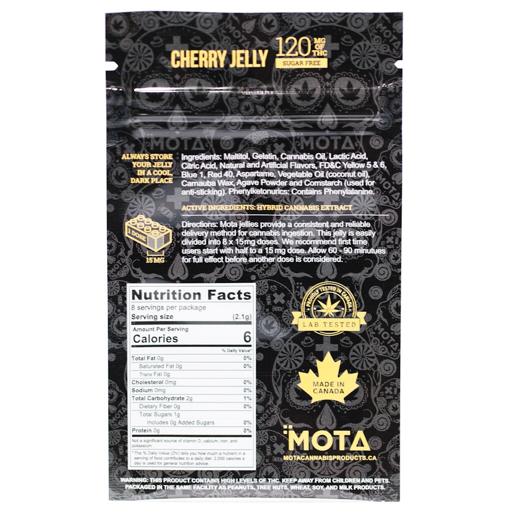 MOTA - Sugar Free Jelly (120mg THC) - Image 2