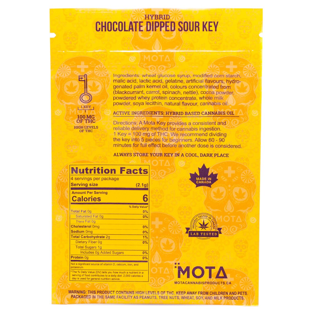 MOTA - Dipped Sour Key (100mg THC) - Image 2
