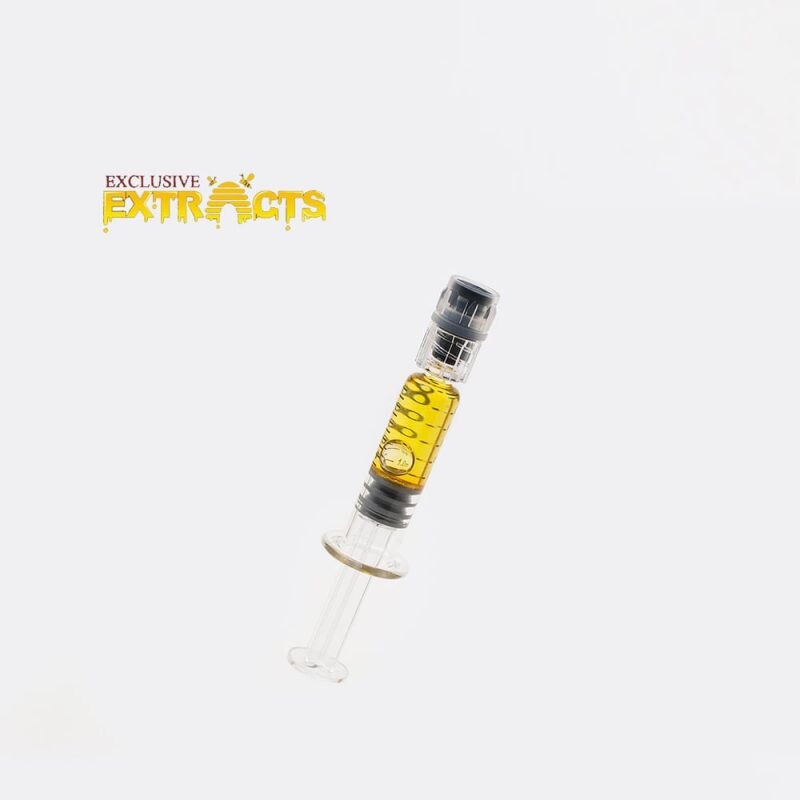 EXCLUSIVE EXTRACTS - THC Clear Distillate Syringe