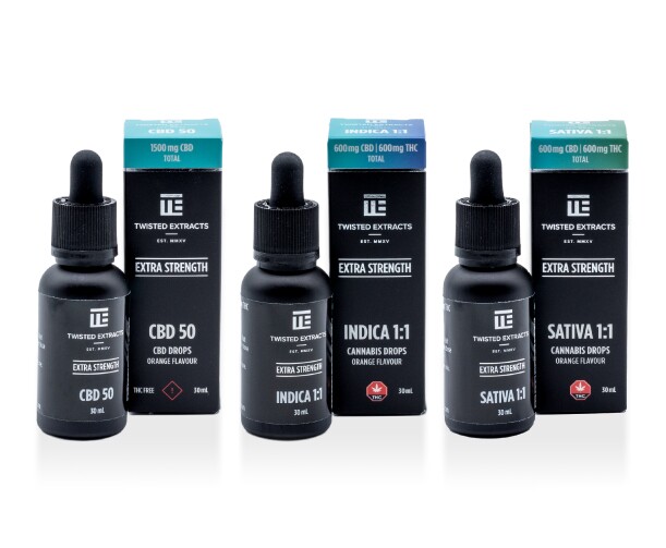 TWISTED EXTRACTS - CBD Oil Drops Extra Strength - Image 2