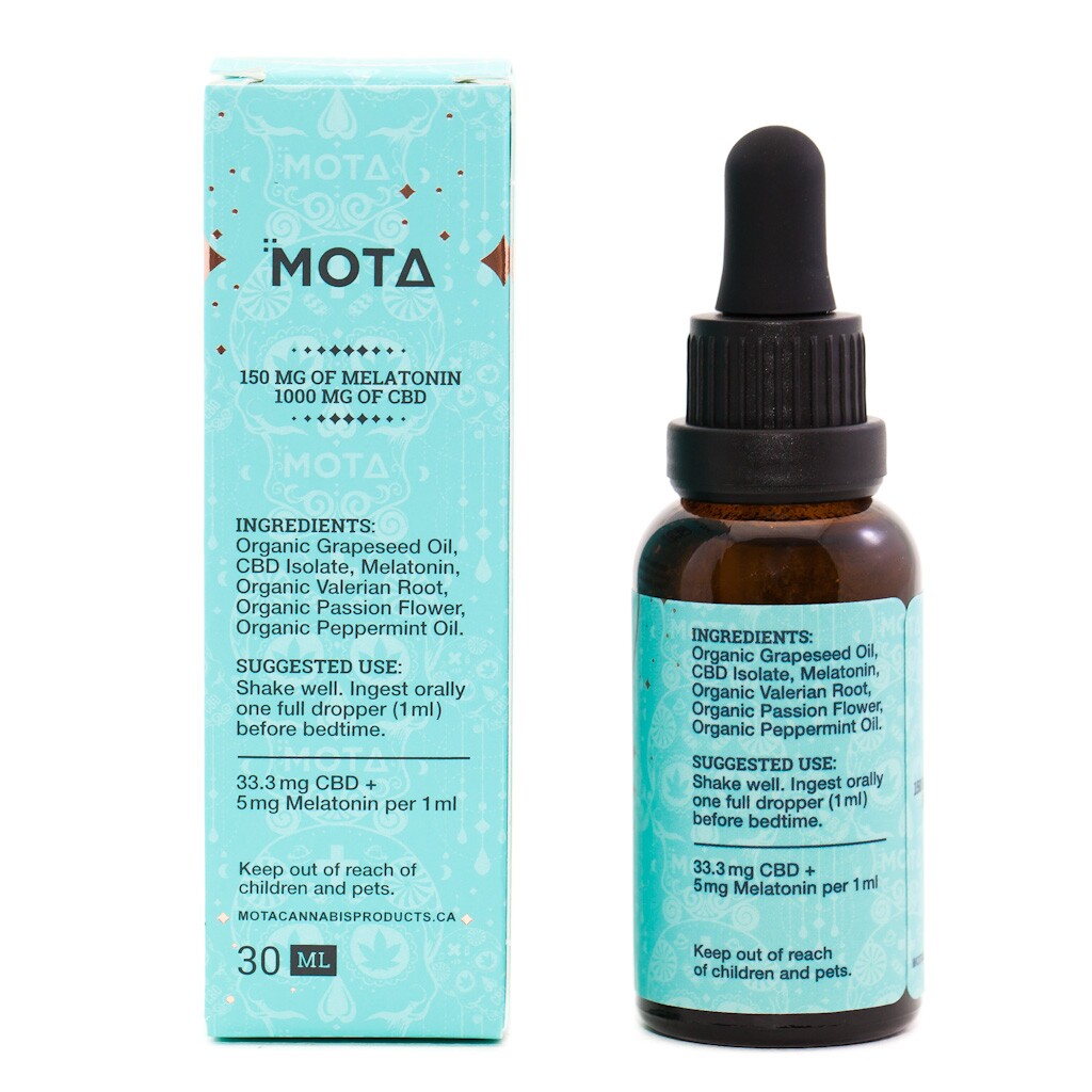 MOTA - CBD Sleep Tincture (Melatonin/CBD) - Image 2