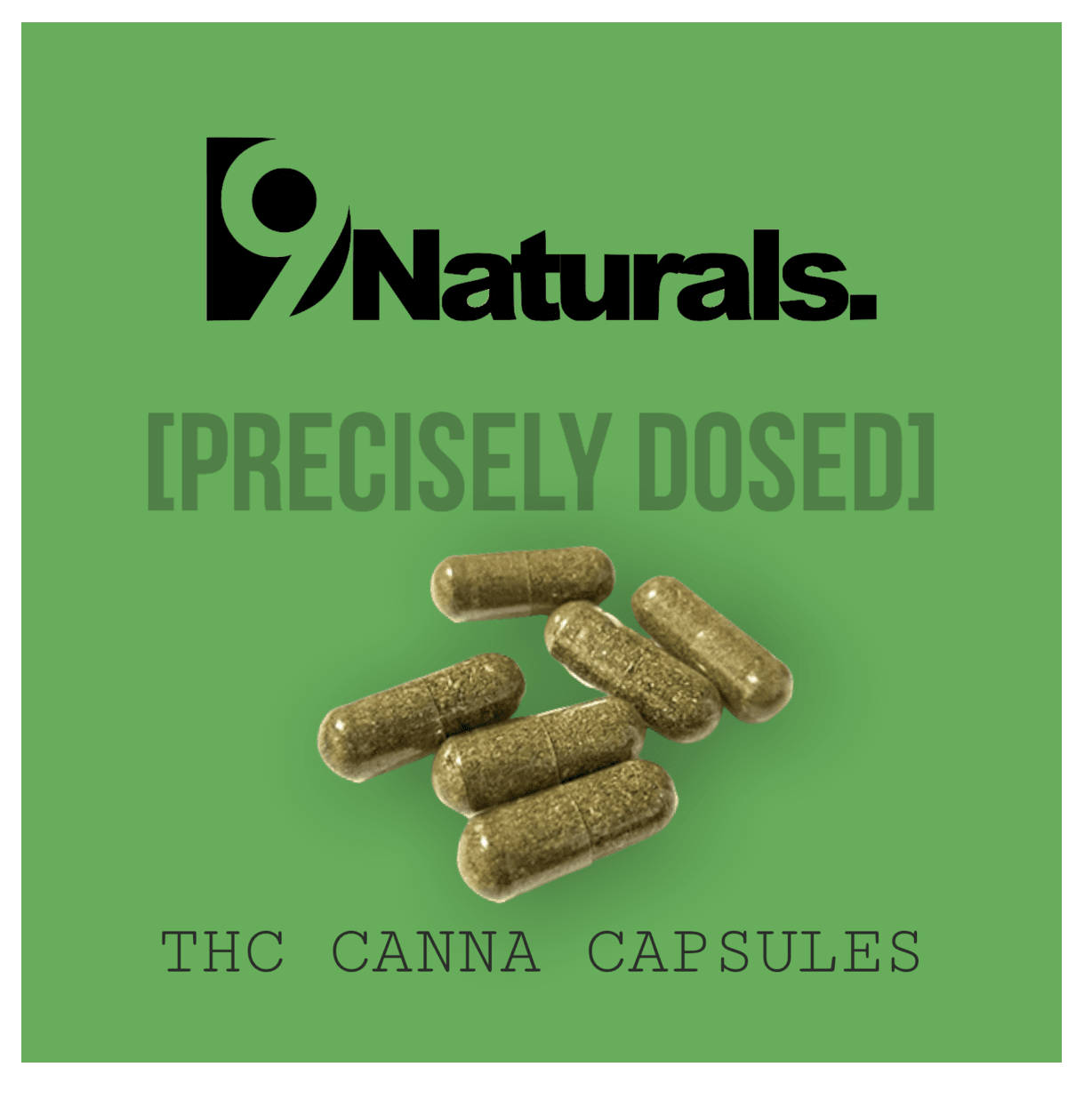 D9NATURALS - THC Canna Capsules