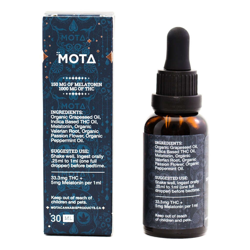 MOTA - THC Sleep Tincture (Melatonin/THC) - Image 2