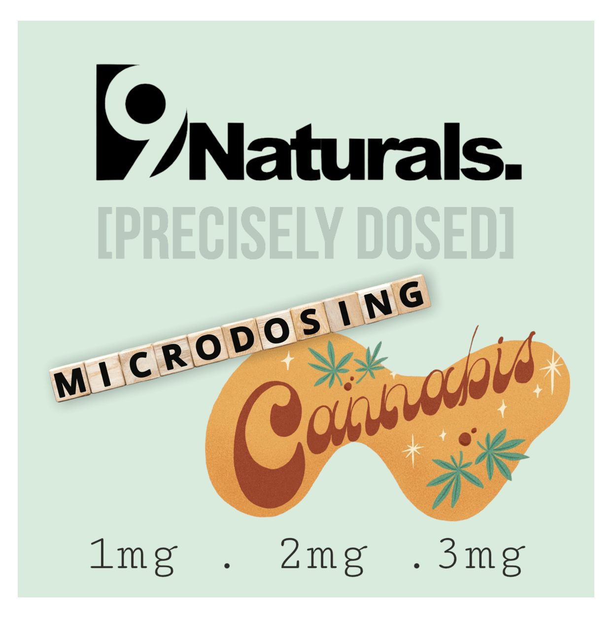 D9NATURALS - Micro Dose THC Capsules