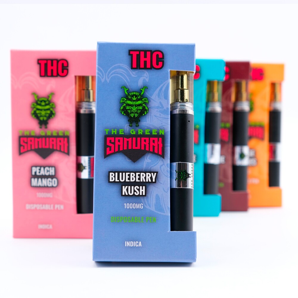 GREEN SAMURAI - Disposable Vape Pen (1mL)