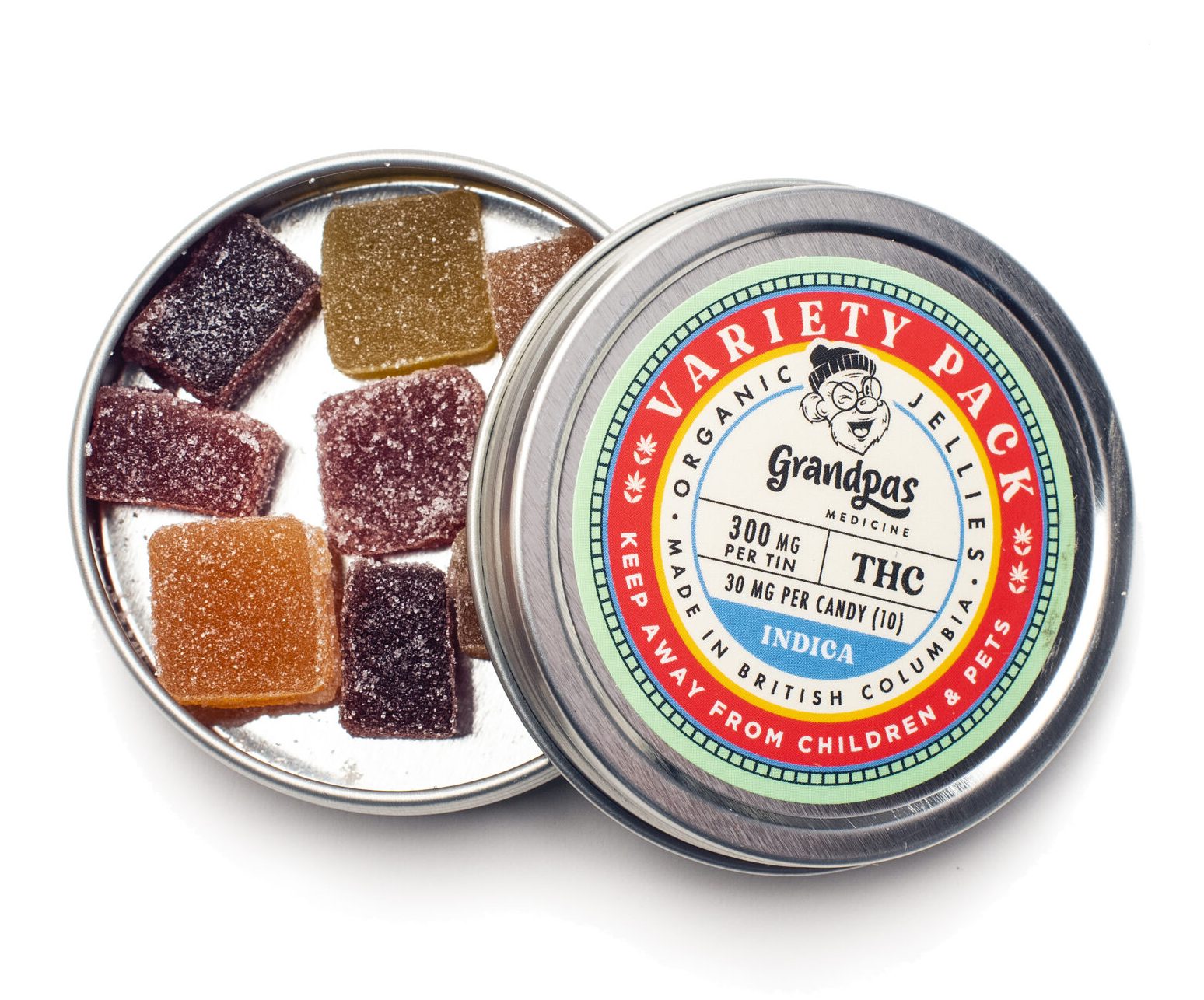 GRANDPA'S MEDICINE - Organic THC Variety Pack Gummies