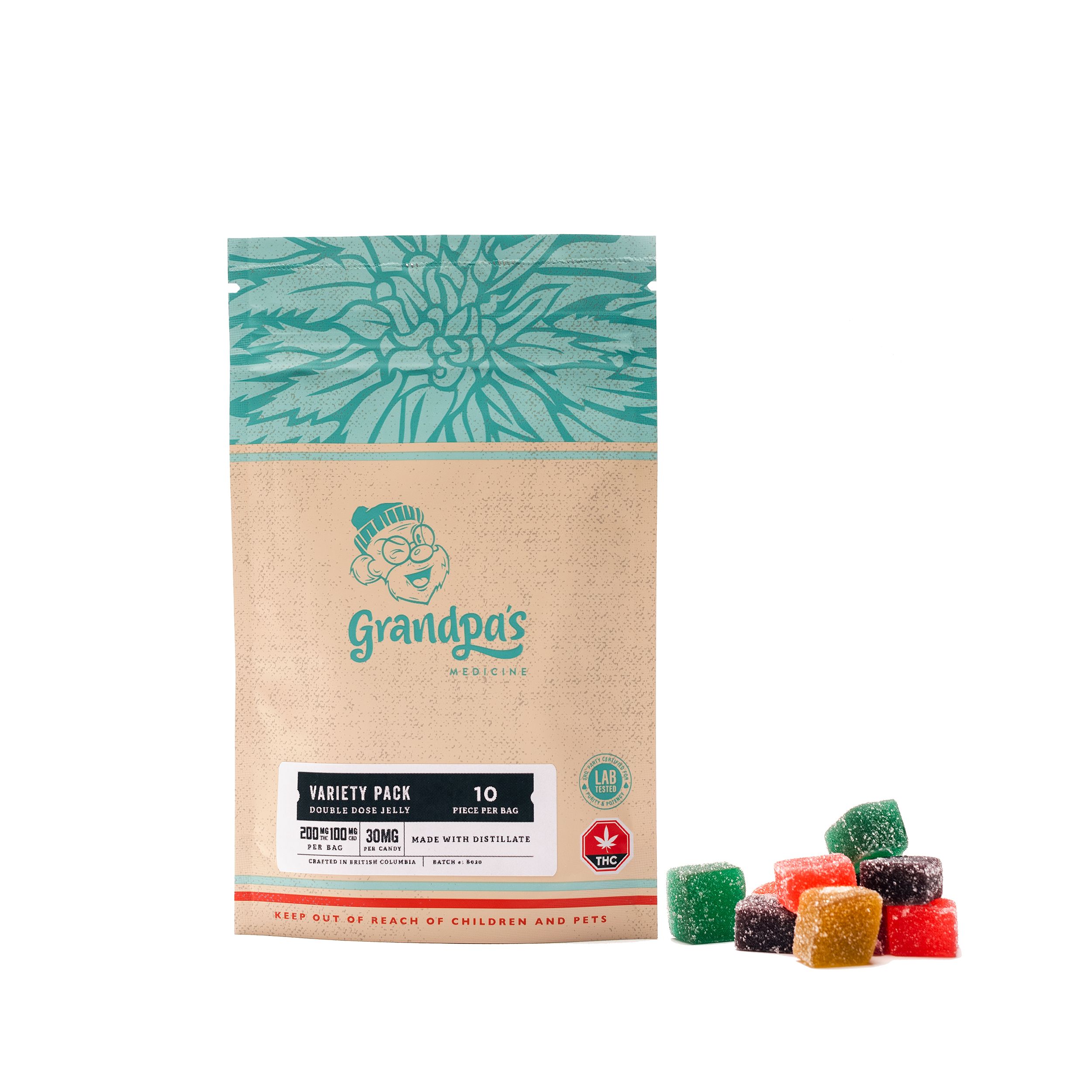 GRANDPA'S MEDICINE - 2:1 Double Dose Jellies