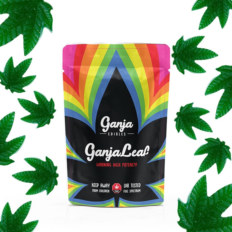 GANJA EDIBLES - Ganja Leaf THC Gummy (750mg)