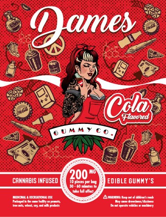 DAMES - THC Gummies (200mg) - Image 5