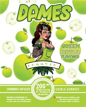 DAMES - THC Gummies (200mg) - Image 4