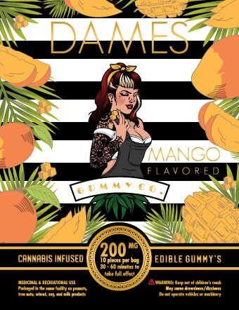 DAMES - THC Gummies (200mg) - Image 3
