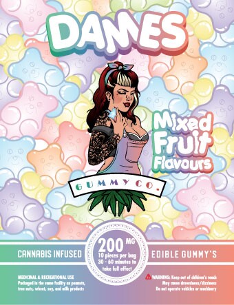 DAMES - THC Gummies (200mg) - Image 2