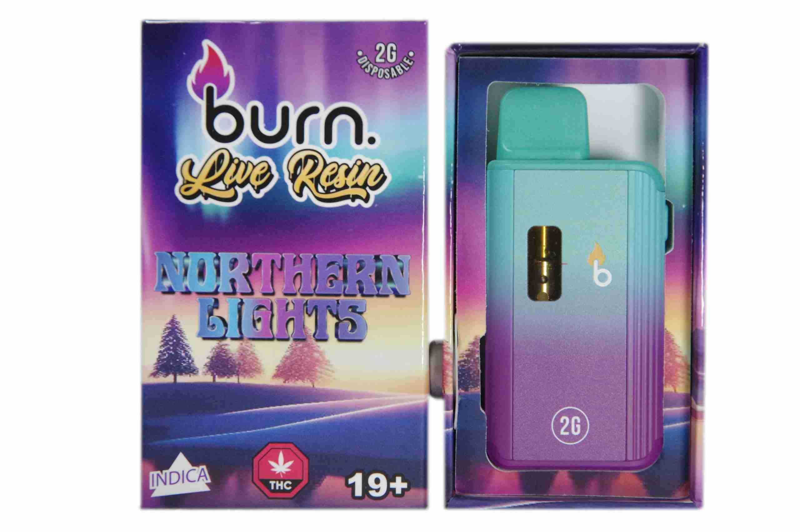 Burn Live Resin Disposable Vape Pen 2g Online